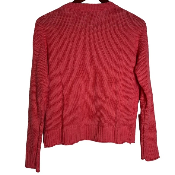 American Eagle Outfitters Knit Long Sleeve Sweater 1/2 Button Down Extra Small - Picture 2 of 15